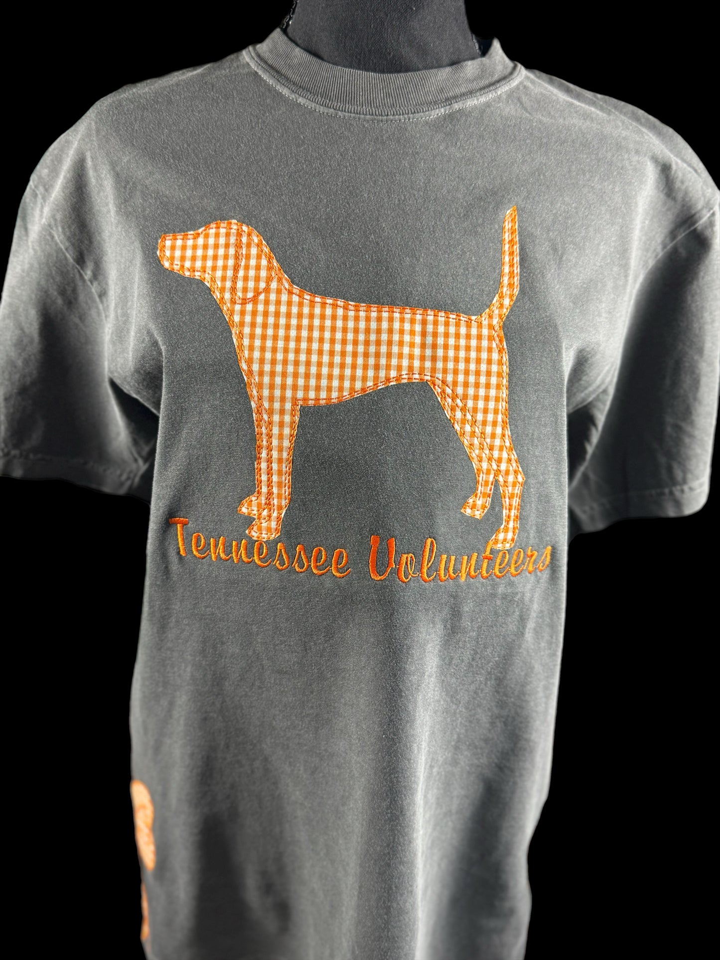 Tennessee Appliqué Embroidered Comfort Color T-Shirt