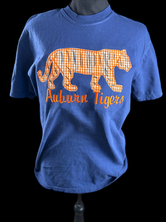 Auburn Game Day Applique Embroidered Tee or Sweatshirt