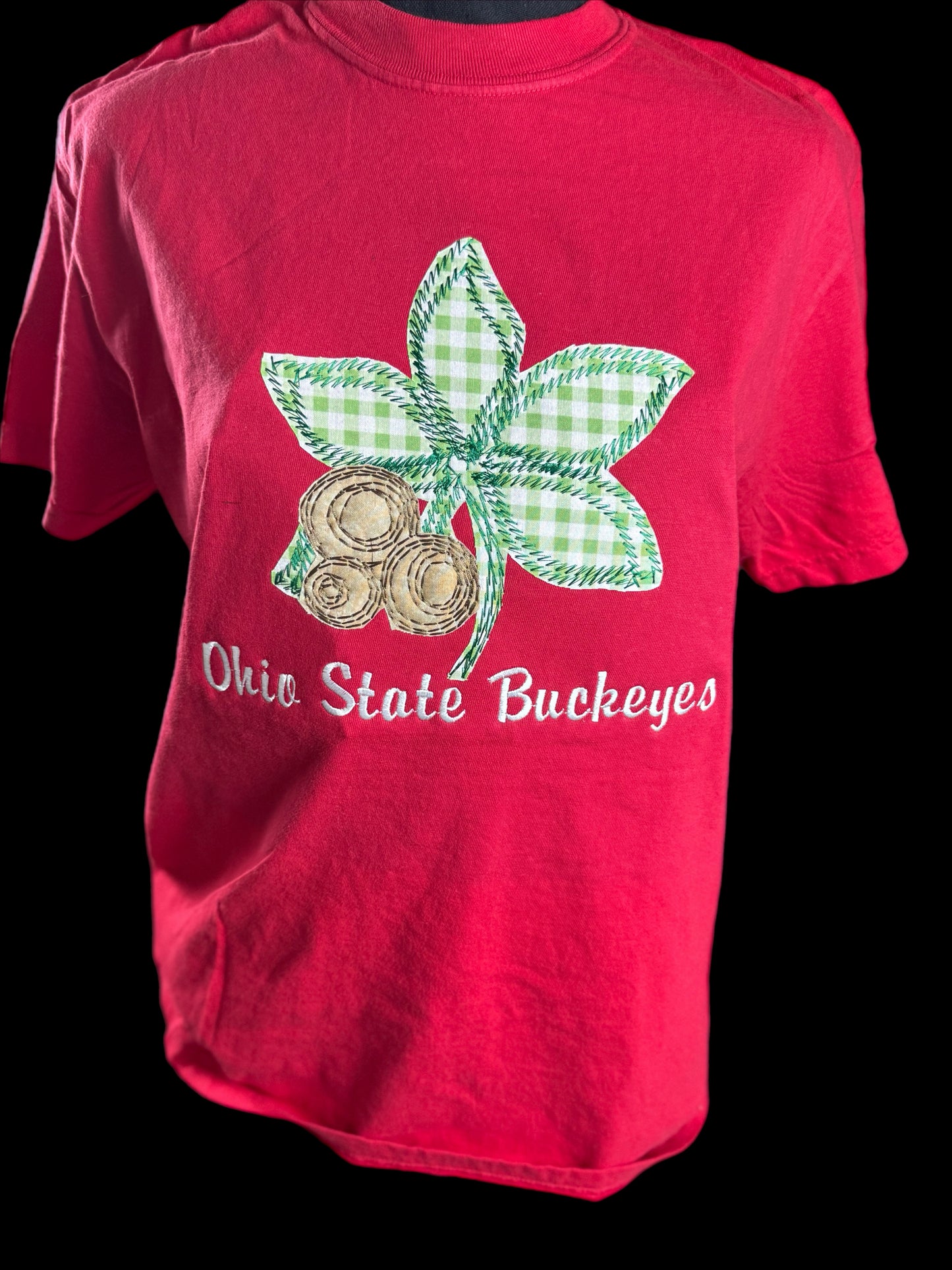 Ohio  Game Day Applique Embroidered Tee or Sweatshirt