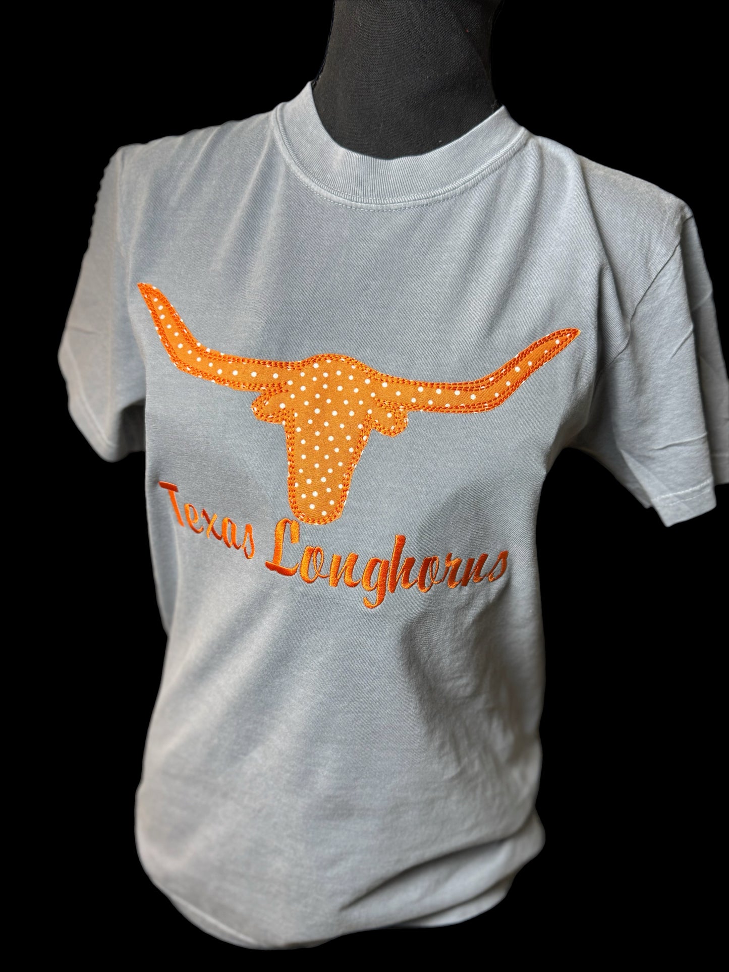 Texas Longhorns Game Day Applique Embroidered Tee or Sweatshirt
