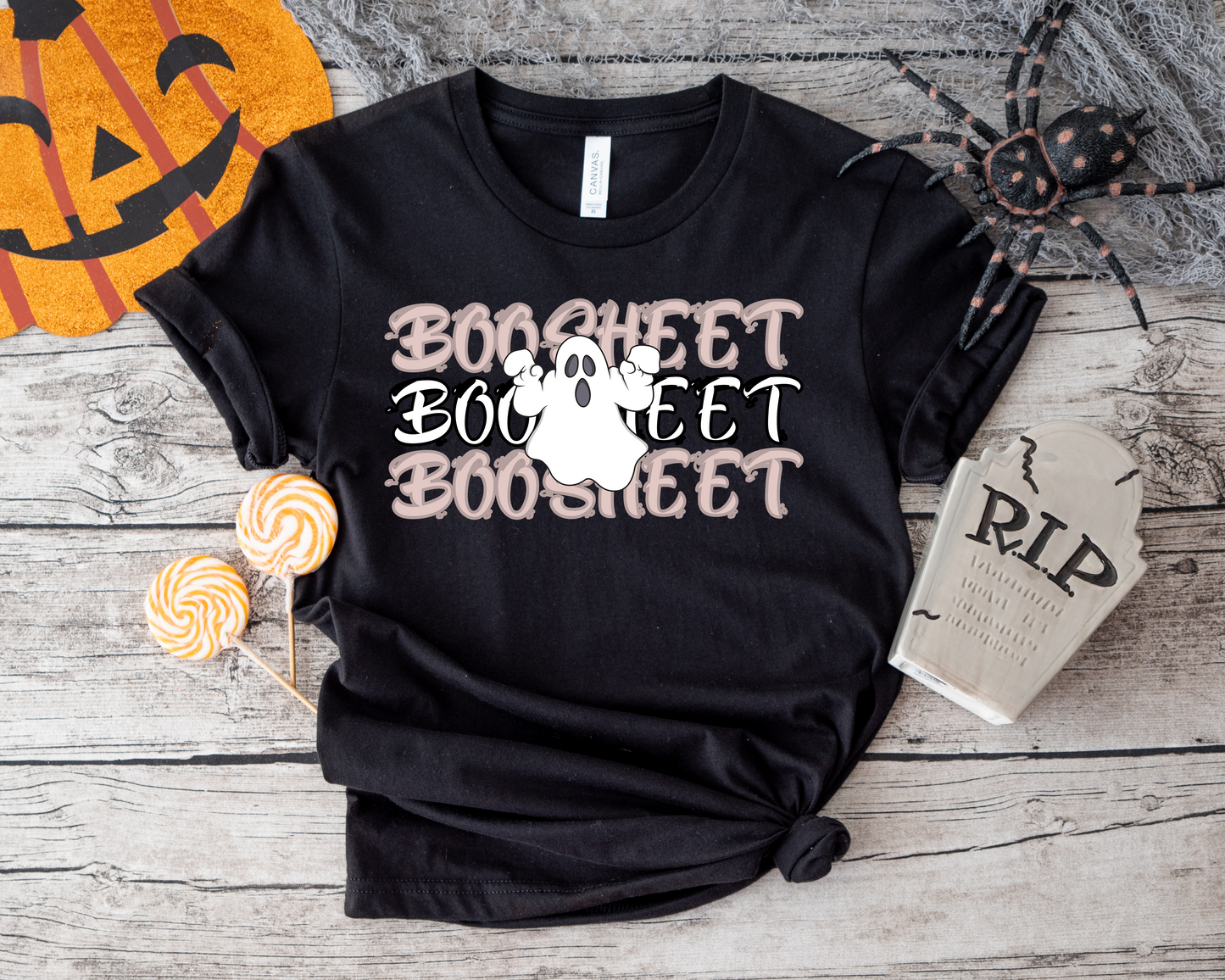 Boo Sheet Halloween DTF and Sublimation transfer