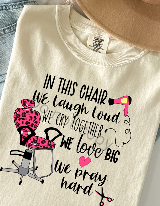 IN THIS CHAIR DTF and Sublimation Transfer