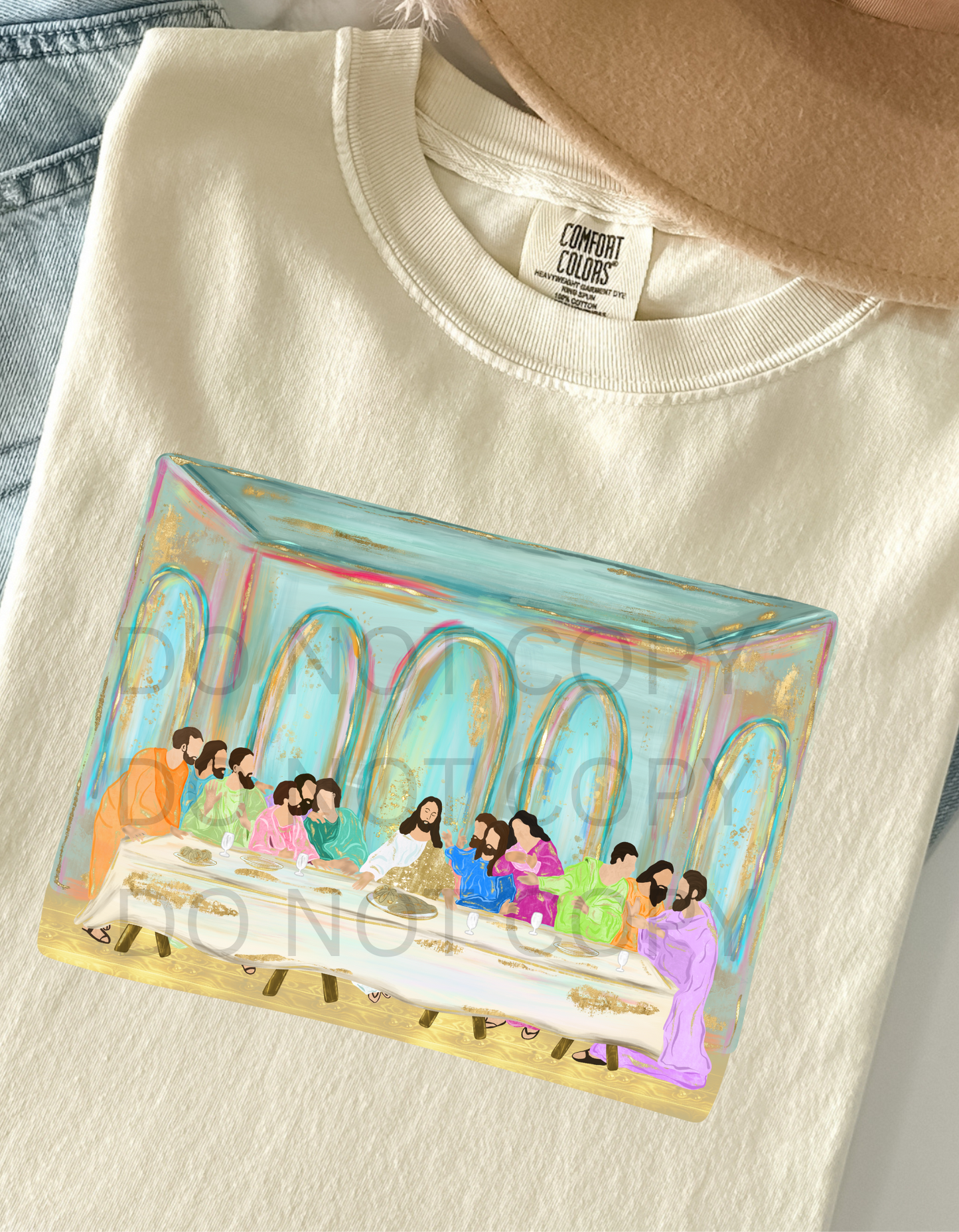 The Lords Supper EXCLUSIVE 2 DTF and Sublimation Transfer