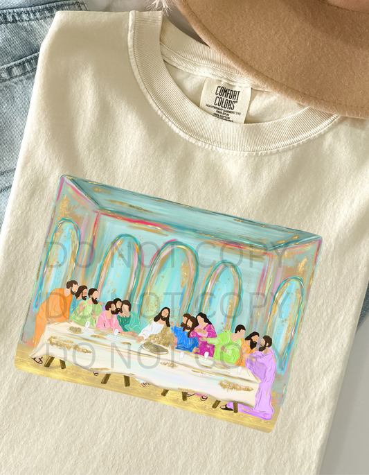 The Lords Supper EXCLUSIVE 2 DTF and Sublimation Transfer