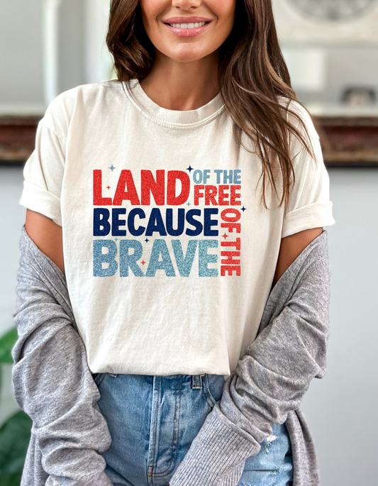 USA America Land of the Free and Sublimation Transfer