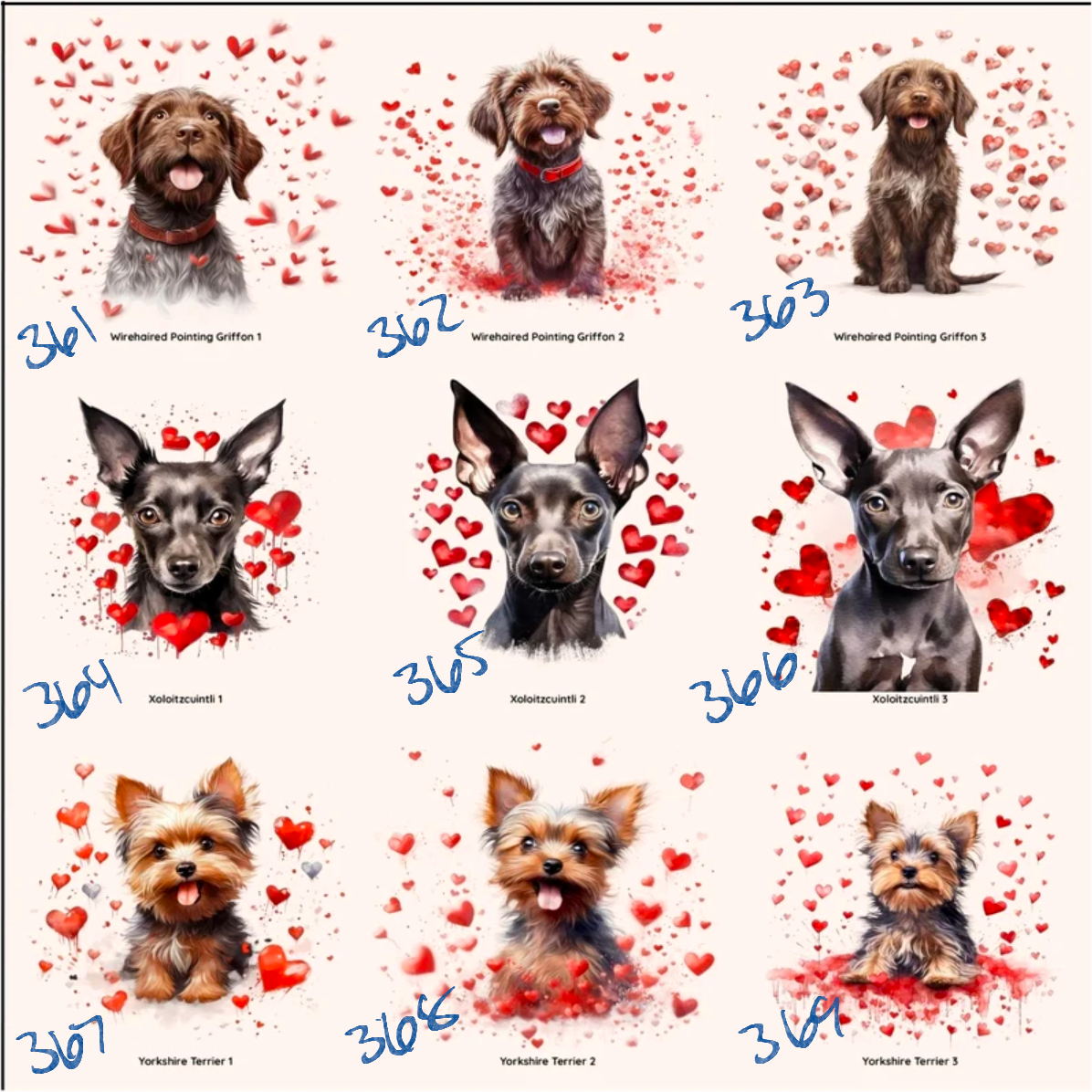 Valentine Dog Mom Custom DTF or Sublimation transfer