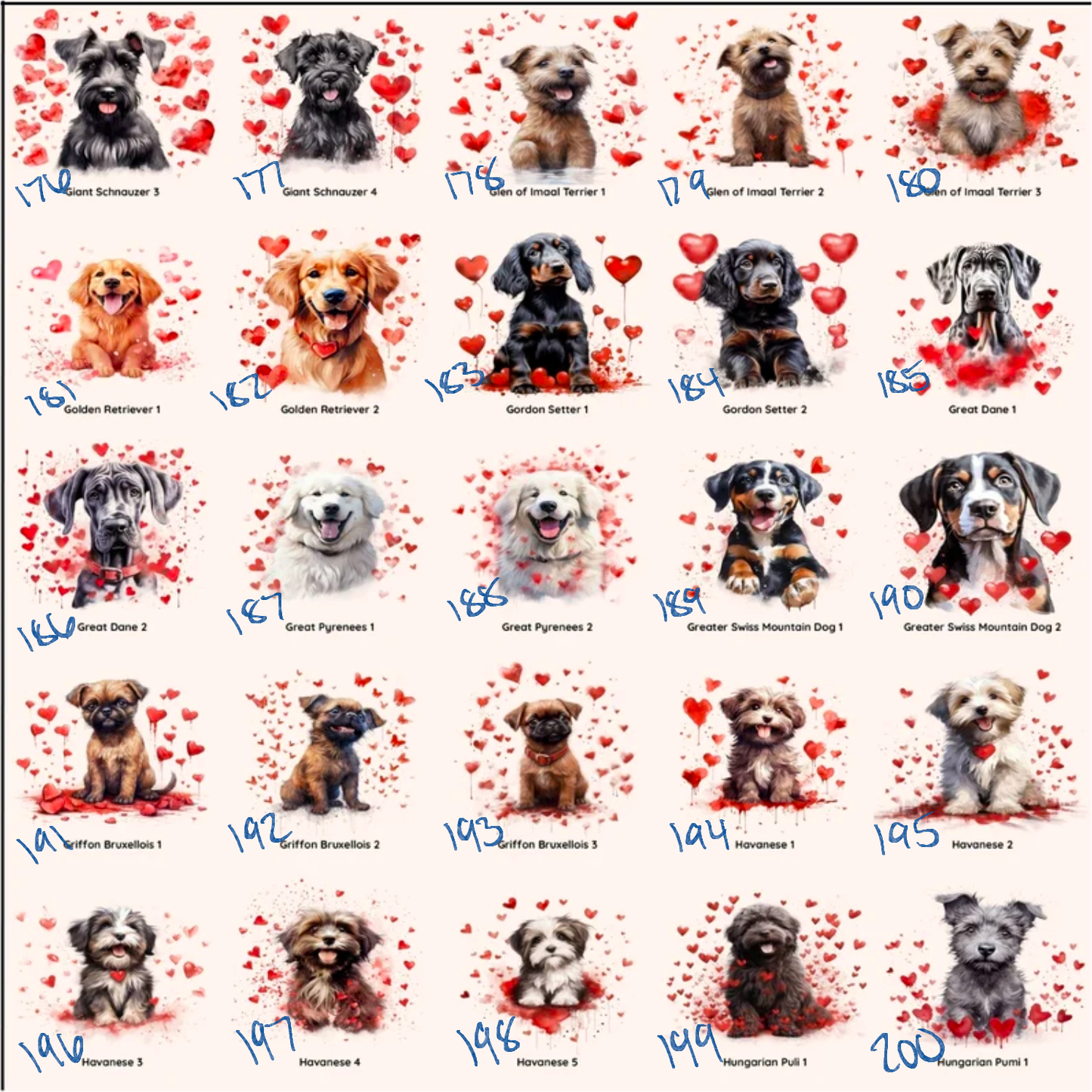 Valentine Dog Mom Custom DTF or Sublimation transfer