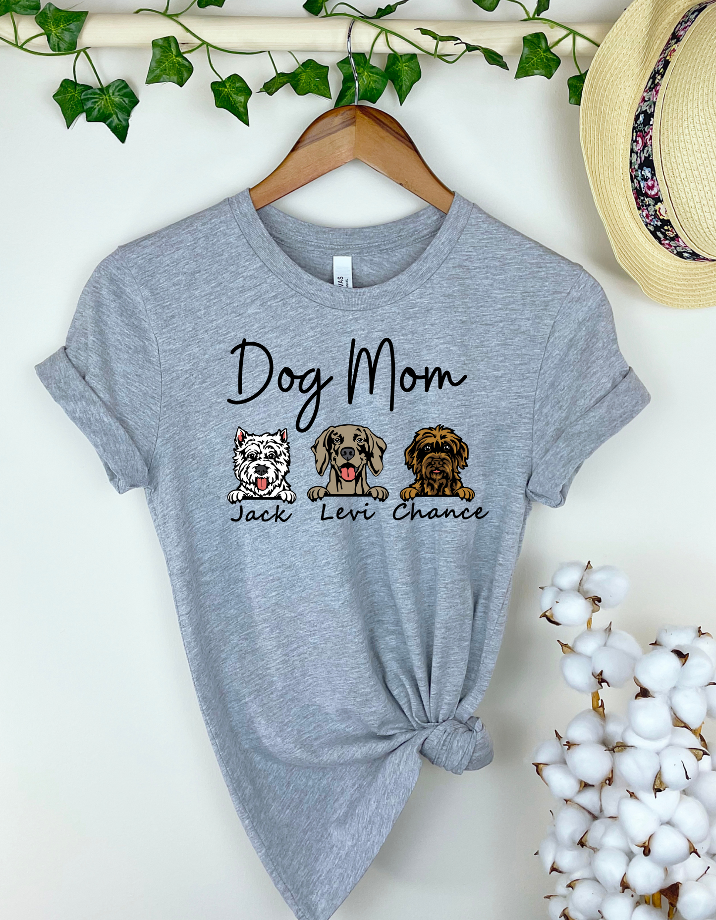 Cat and Dog Mom DTF Transfer Please read description to order