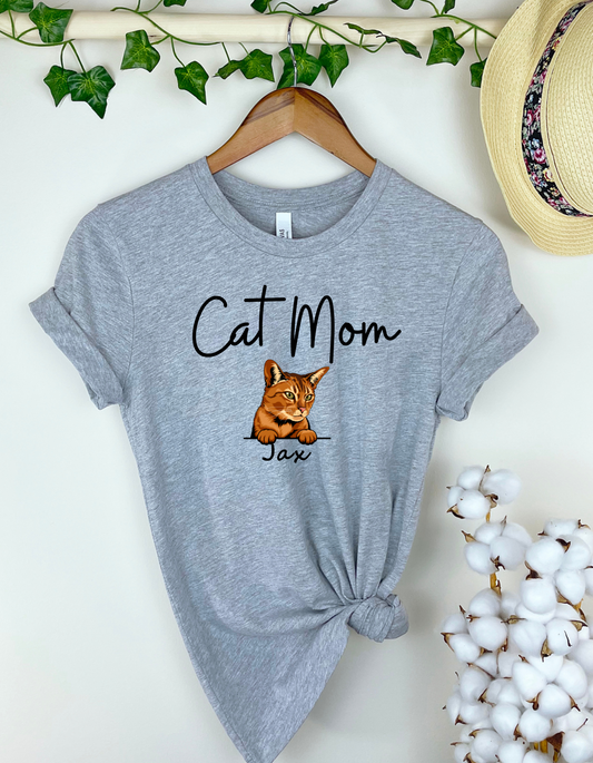 Cat and Dog Mom DTF Transfer Please read description to order