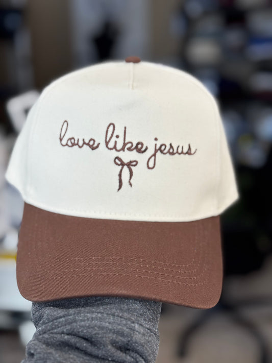 🤎 Love Like Jesus Embroidered Hat 🤎