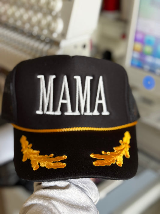 Mama Embroidered Trucker Hat WHOLESALE