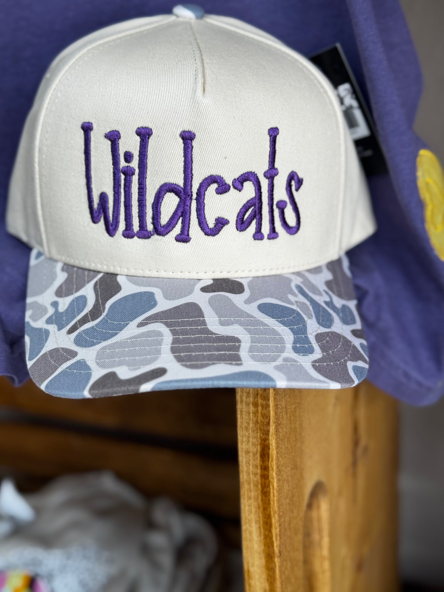 Wildcats duck camo Embroidered Trucker Hat (Copy)