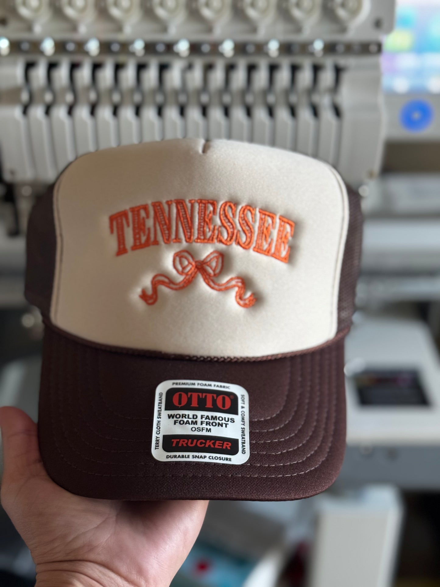 Tennesse  Embroidered Trucker Hat WHOLESALE
