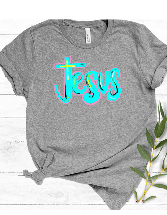 Jesus  DTF and Sublimation Transfer