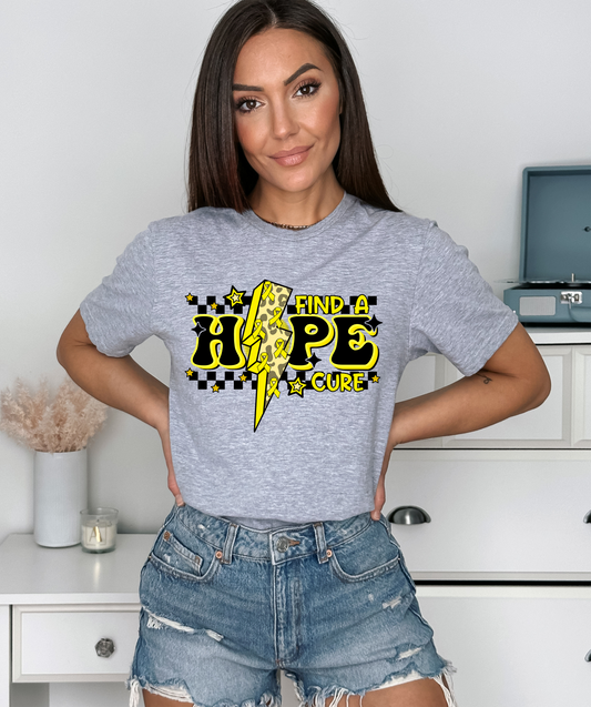 Childhood Cancer Awareness  Hope DTF and Sublimation Transfer