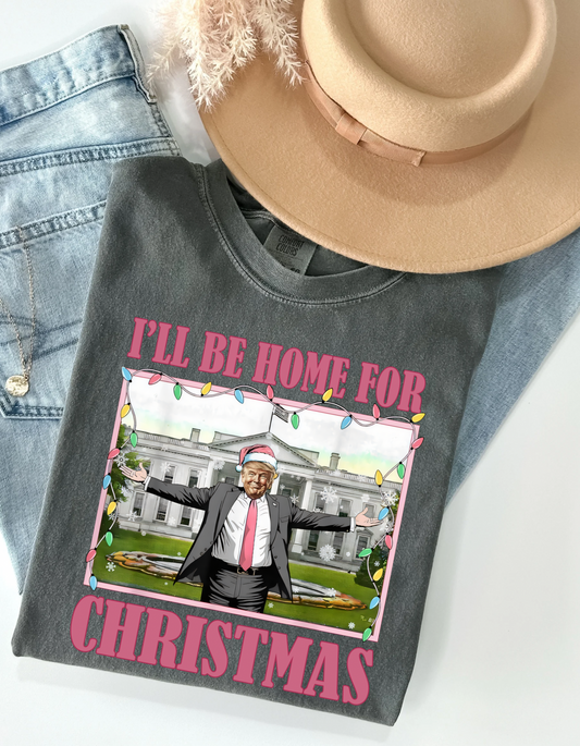 DADDYS HOME FOR CHRISTMAS TRUMP 2024 DTF TRANSFER