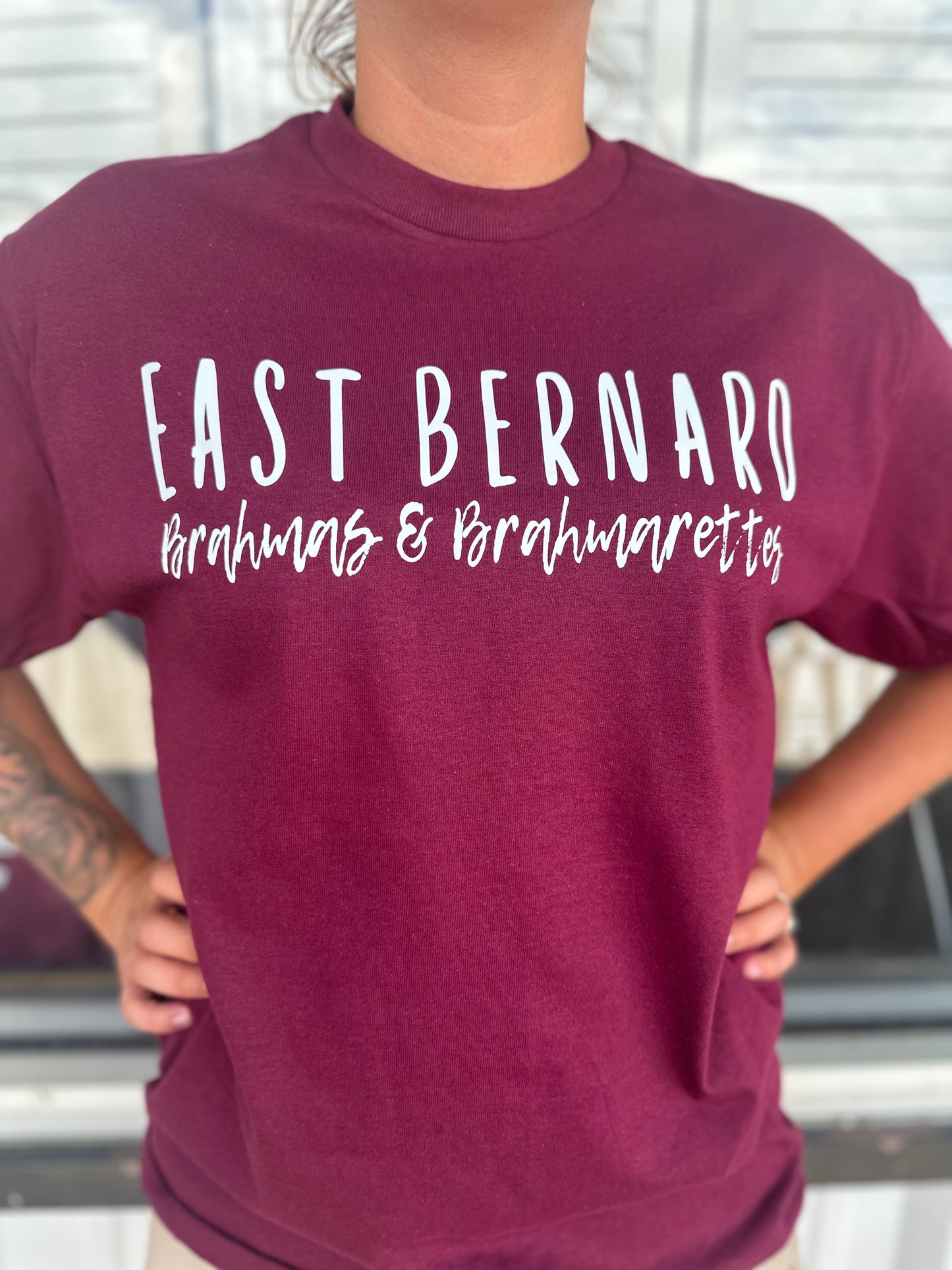 East Bernard or Brahma Mascot T-Shirt