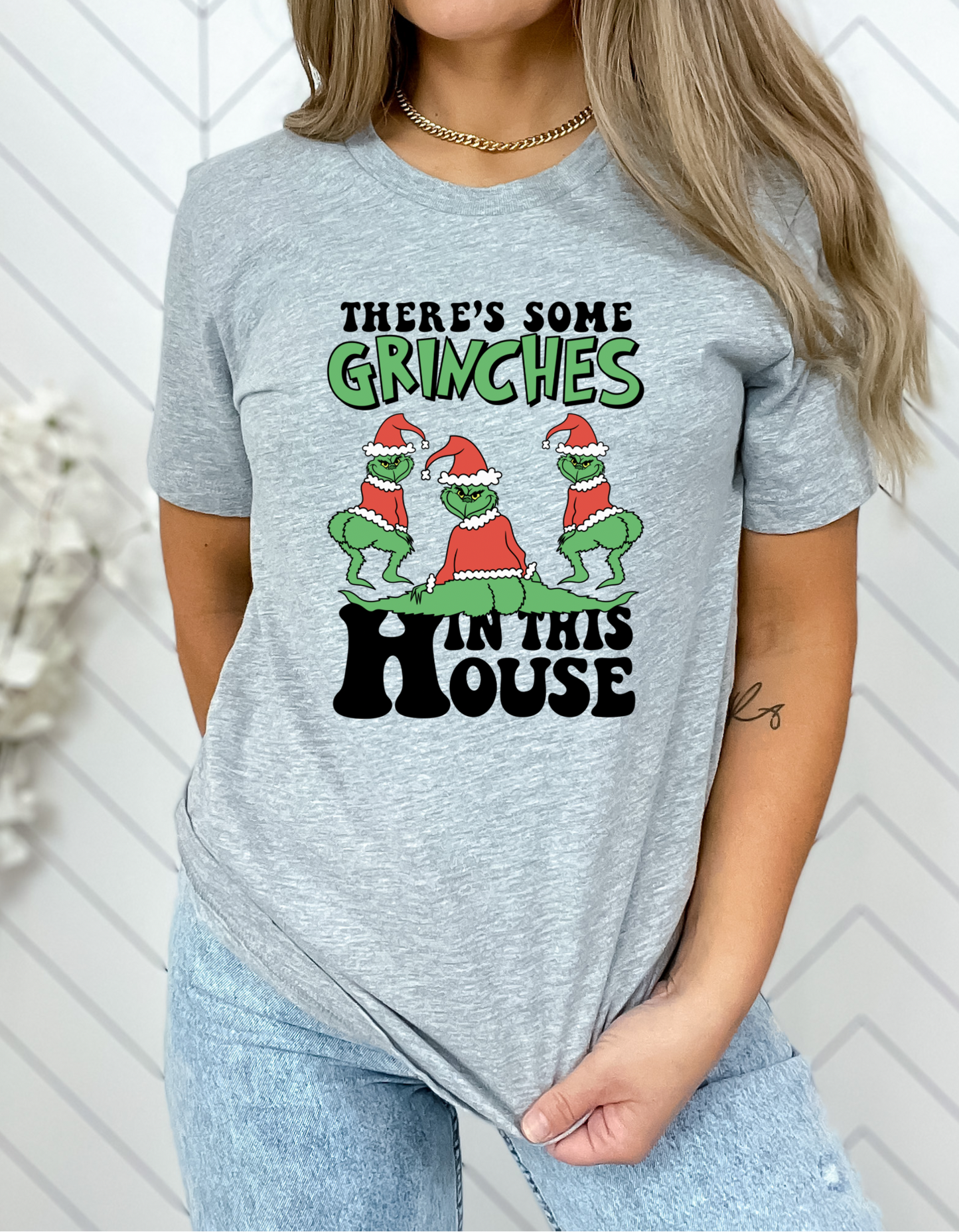 Halloween Grinches in this house DTF and Sublimation Transfer