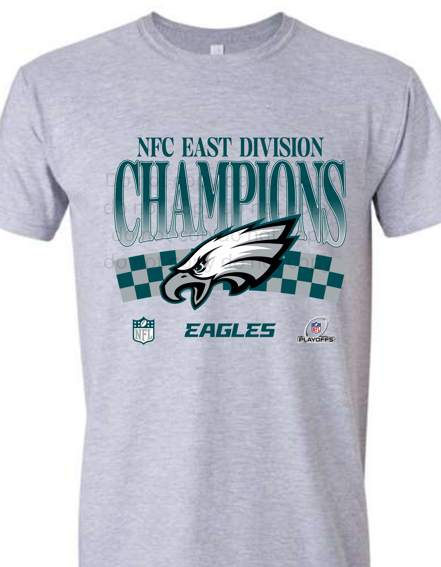 NFC Champions Eagles DTF transfer