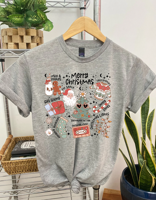 Retro Christmas DTF and Sublimation Transfer