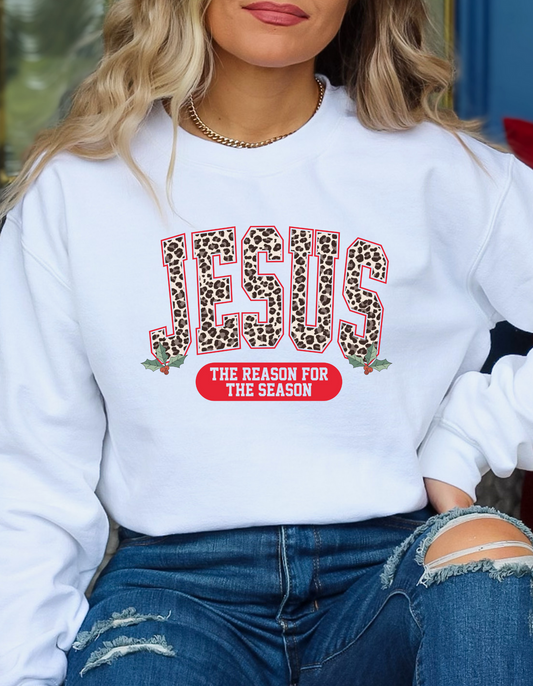 Jesus the reason for the season Christmas DTF and Sublimation transfer