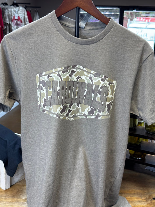 Columbus Cardinal Camo Tee