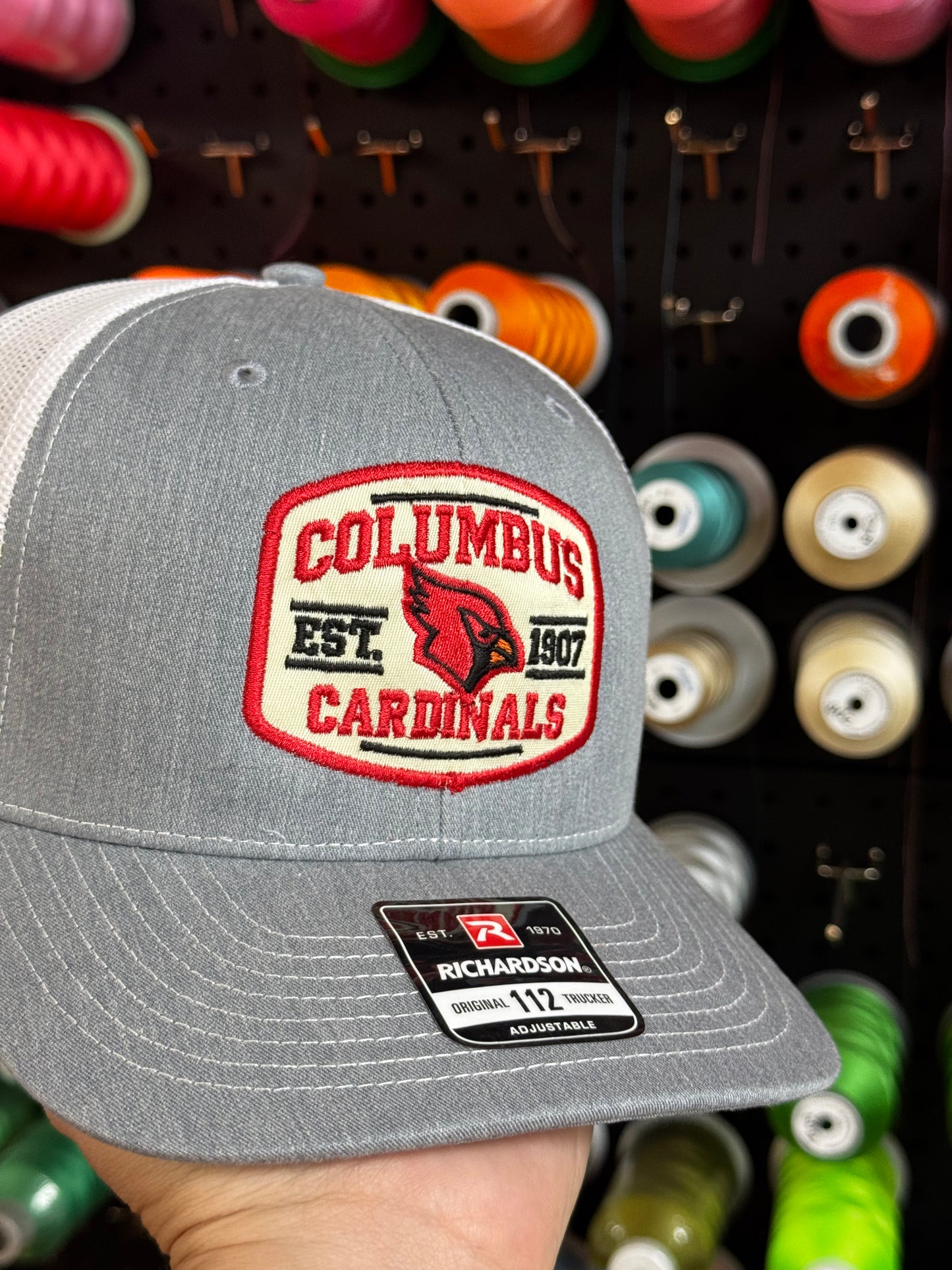 Columbus Cardinals patch Richardson hat