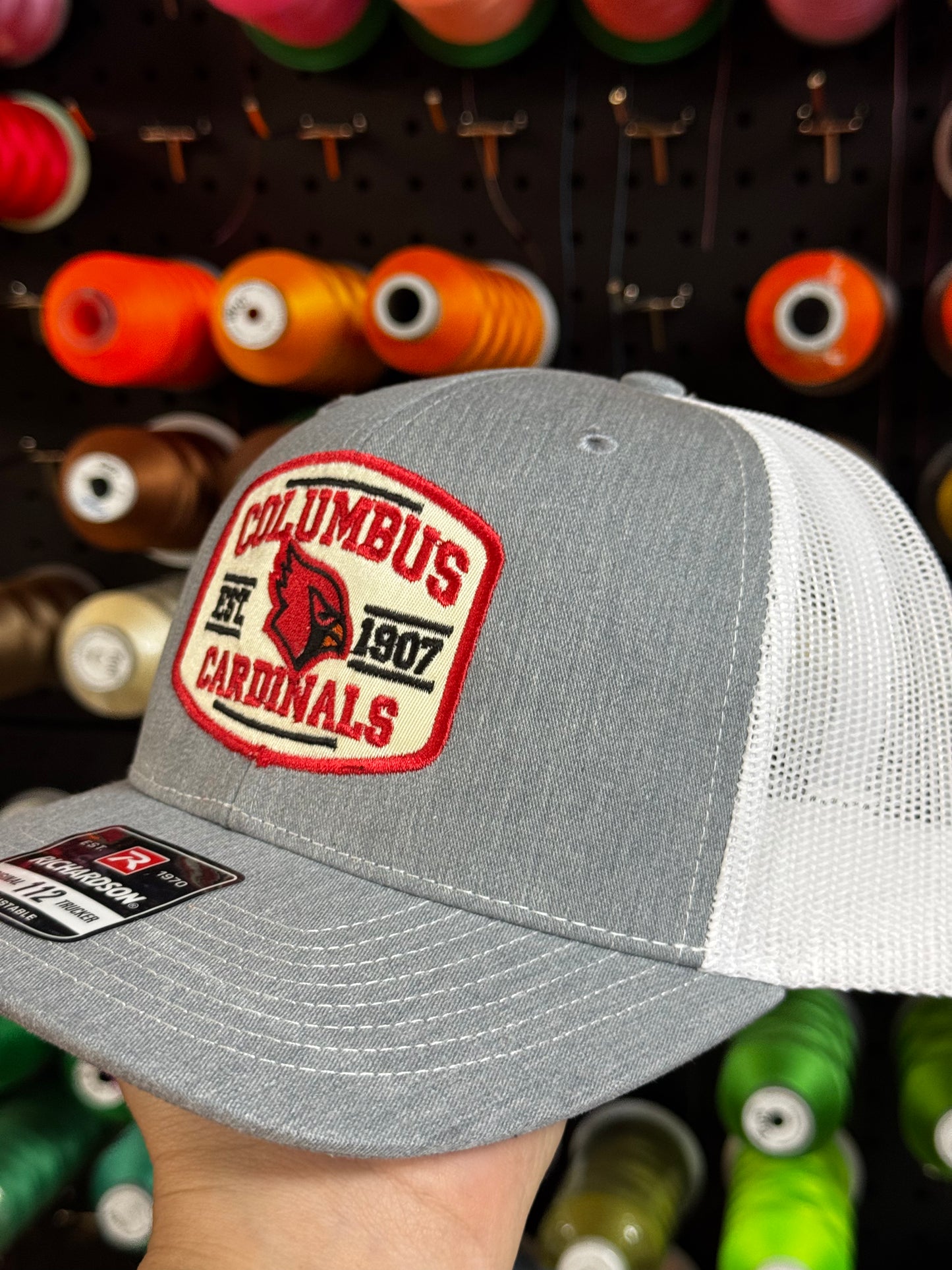 Columbus Cardinals patch Richardson hat