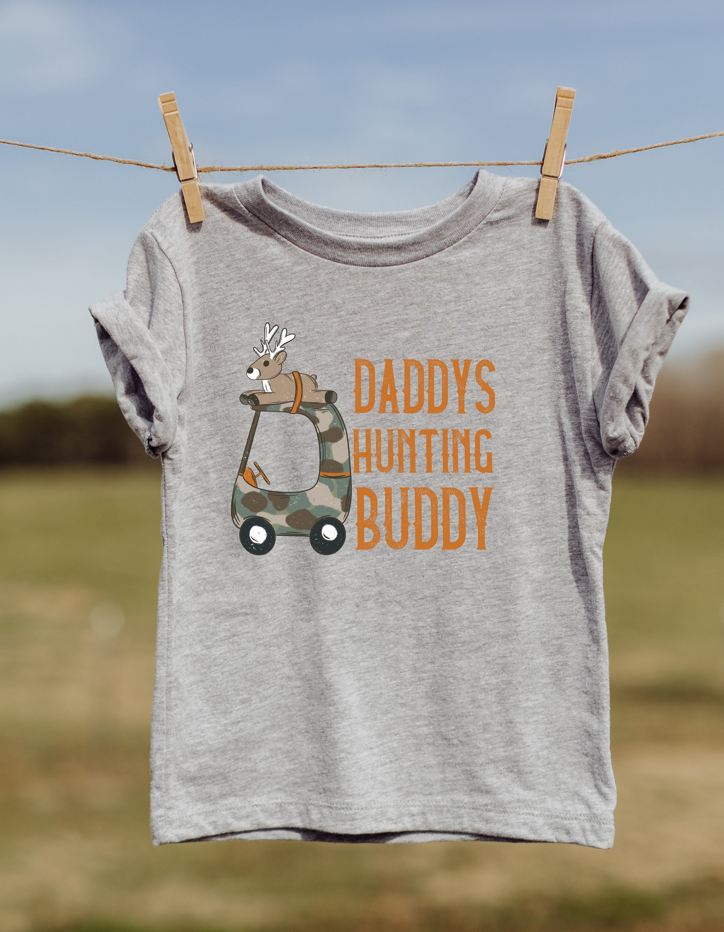 Daddys Hunting Buddy DTF or Sublimation Transfer