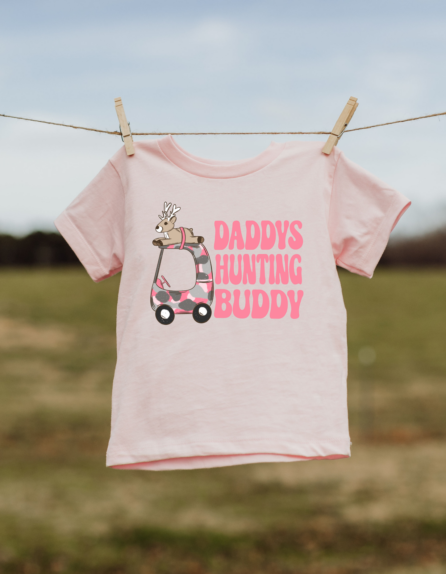 Daddys Hunting Buddy DTF or Sublimation Transfer