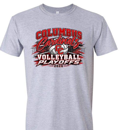 Columbus Cardinals Volleyball Playoffs T-Shirt, long sleeve or Sweatshirt