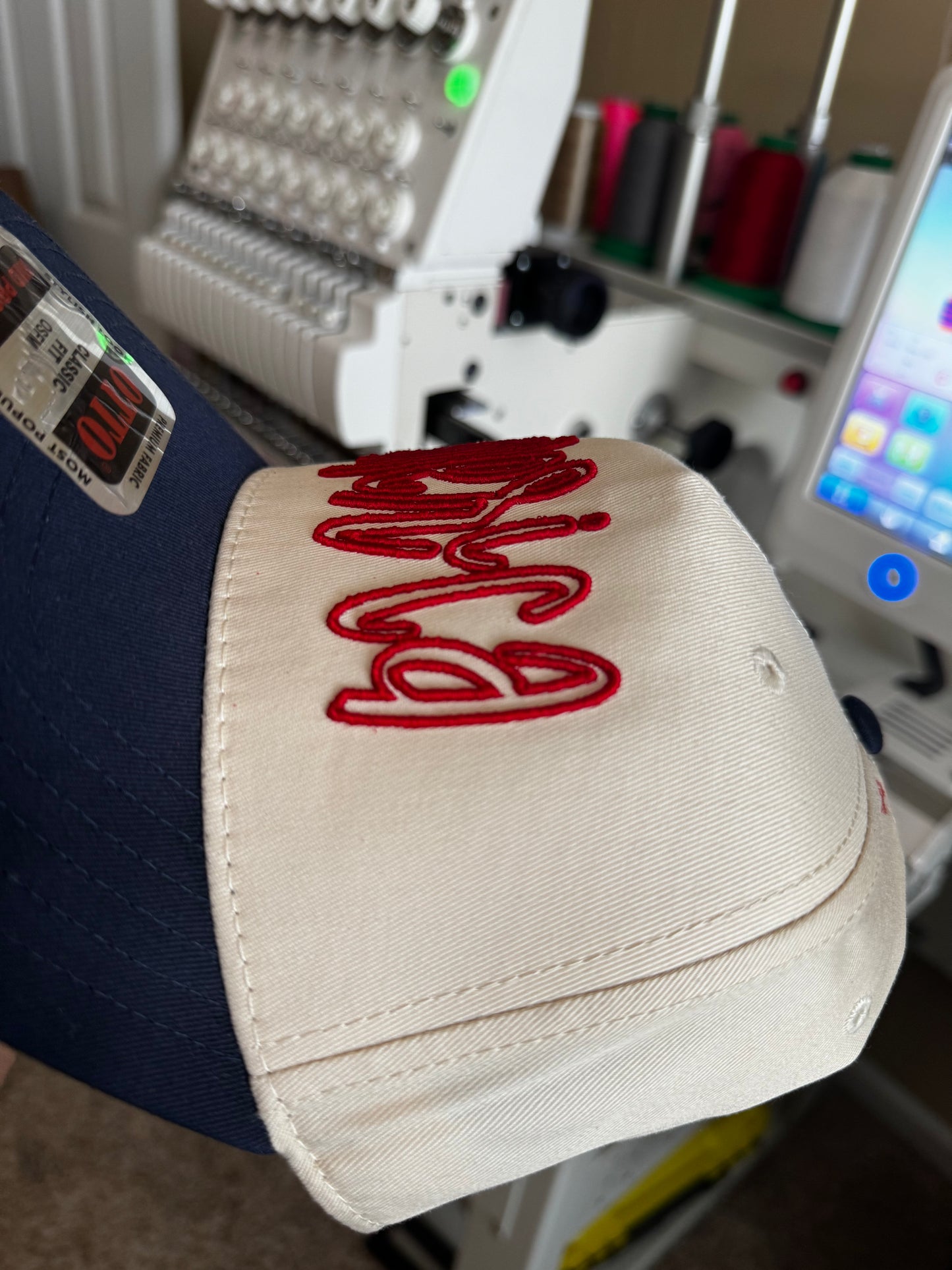 ‘Merica puff Embroidered Trucker Hat Structred hat RETAIL