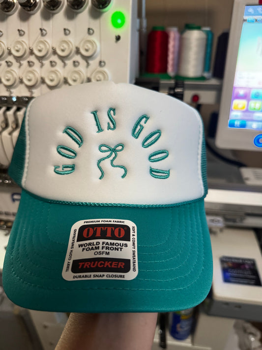 God is good Embroidered Trucker Hat WHOLESALE