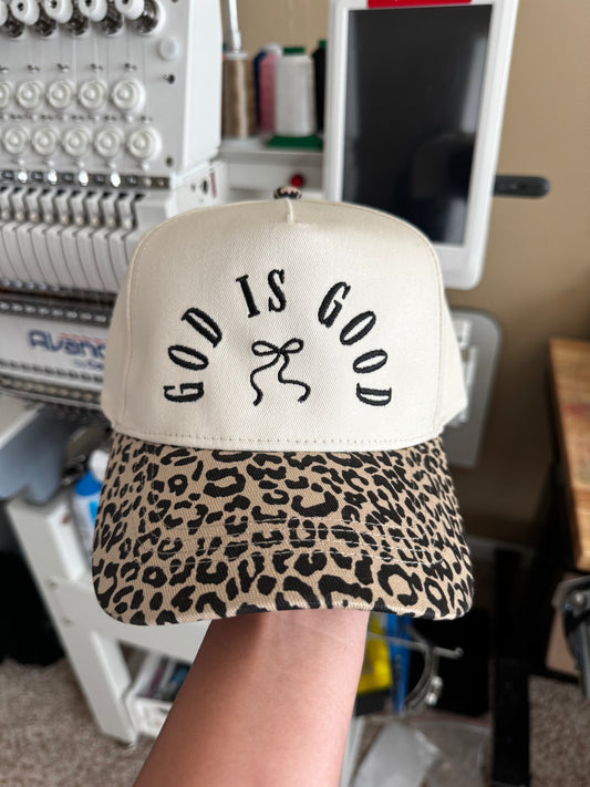 God is good Embroidered Trucker Hat structured hat RETAIL