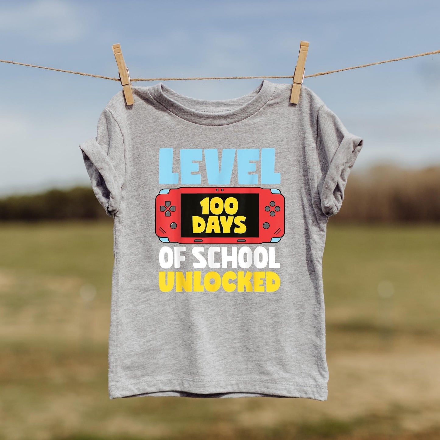 100 Days of School level of school unlocked DTF and Sublimation Transfer