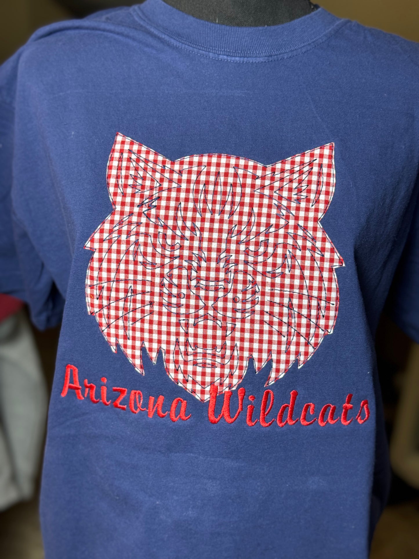 Arizona Game Day Applique Embroidered Tee or Sweatshirt