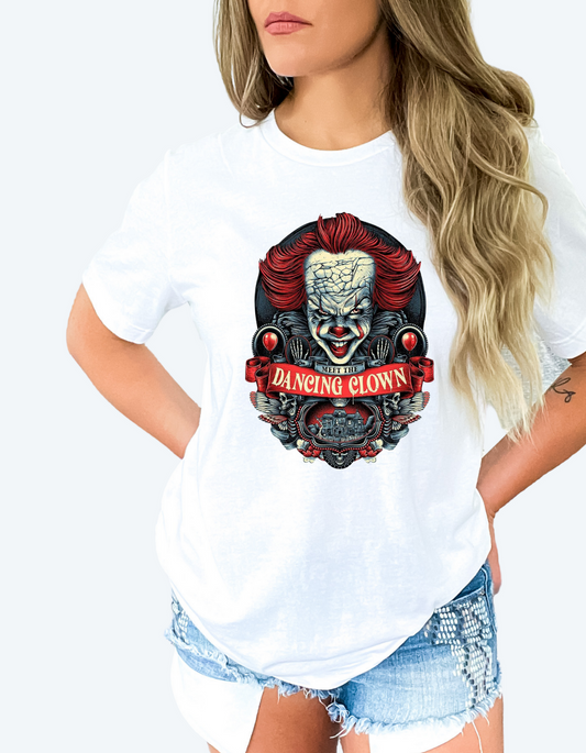 Halloween Dancing clown DTF and Sublimation Transfer