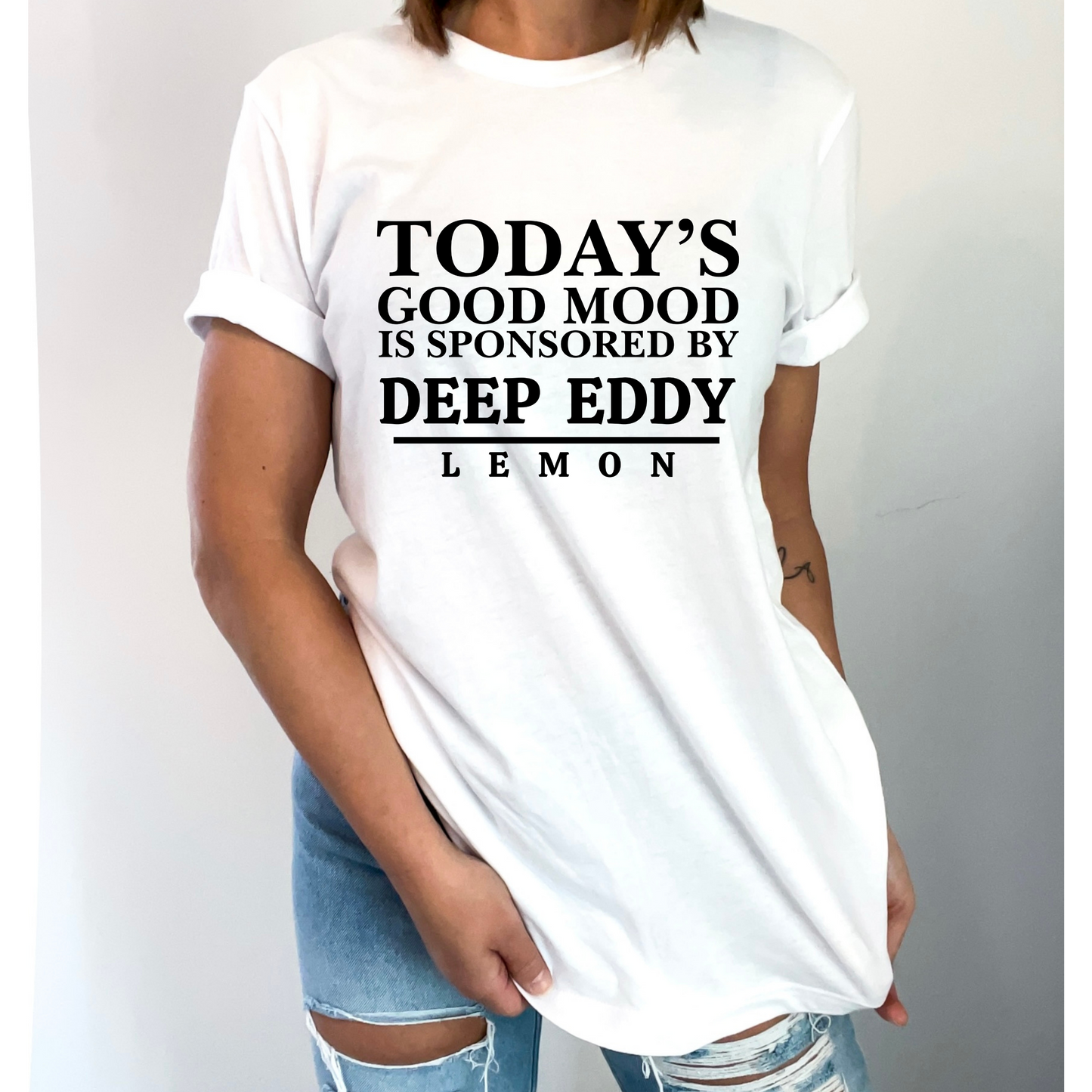 TODAYS GOOD MOOD IS SPONSORED BY DEEP EDDY LEMON DTF and Sublimation Transfer