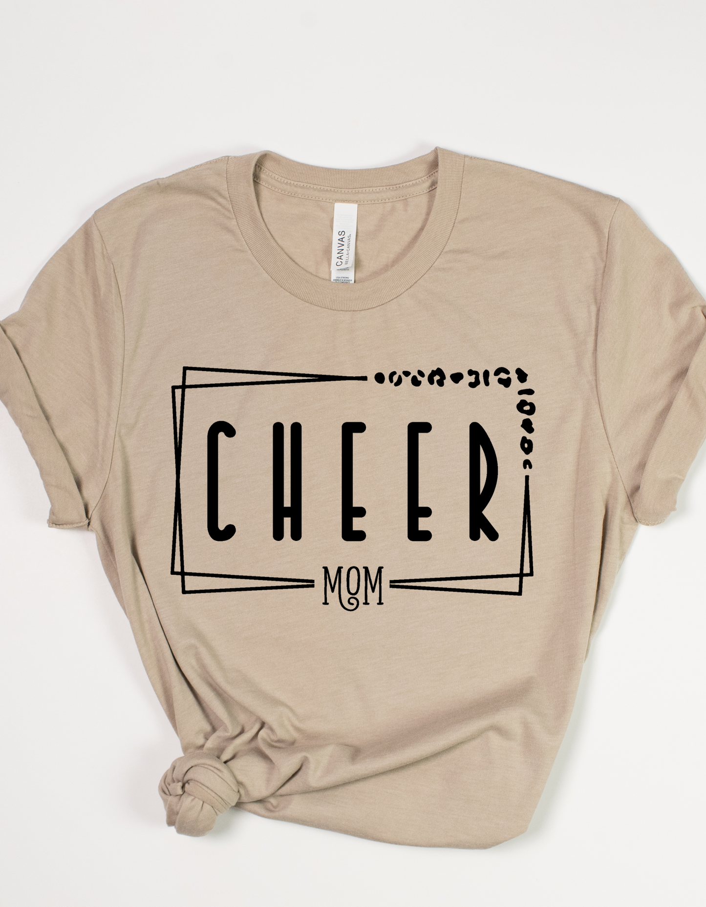 Cheer Mom Leopard DTF and Sublimation Transfer