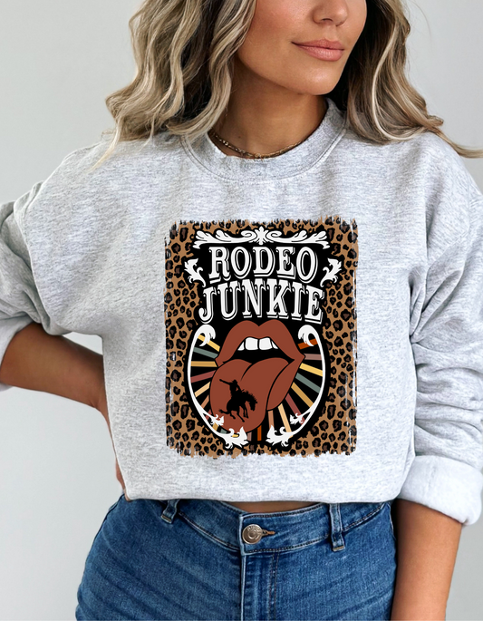 Rodeo Junkie Distressed  DTF and Sublimation Transfer