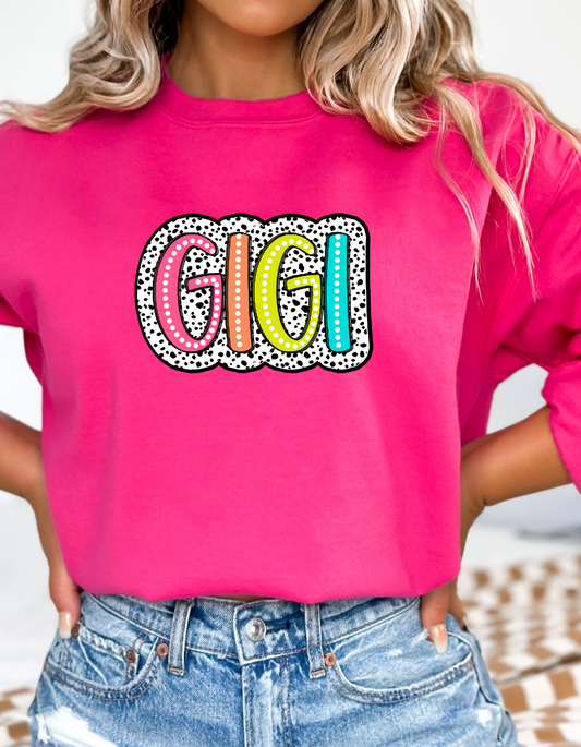 Gigi colorful DTF and Sublimation Transfer