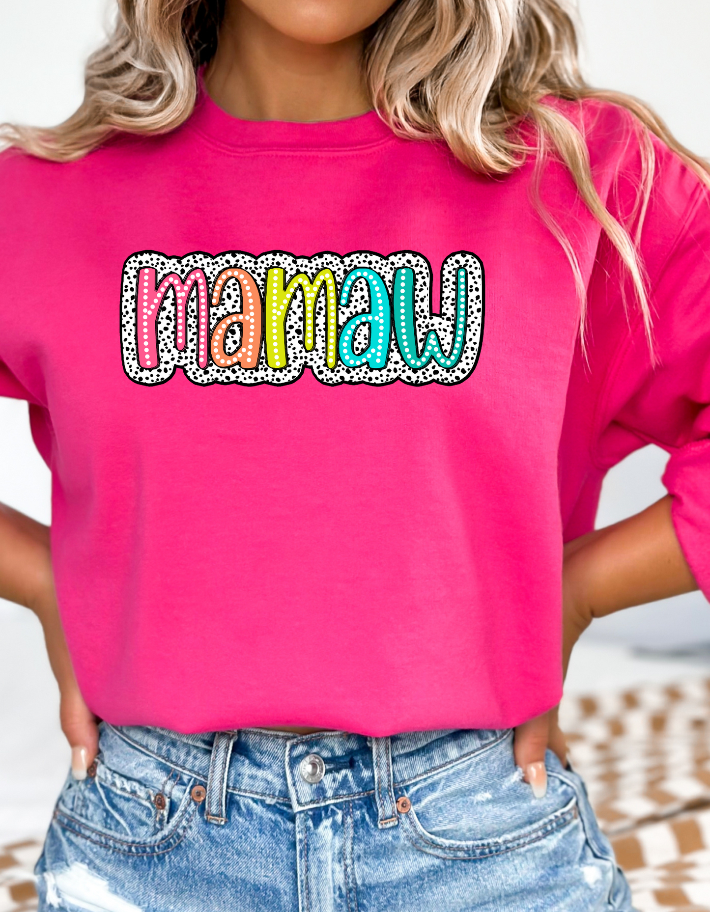 Mamaw colorful DTF and Sublimation Transfer