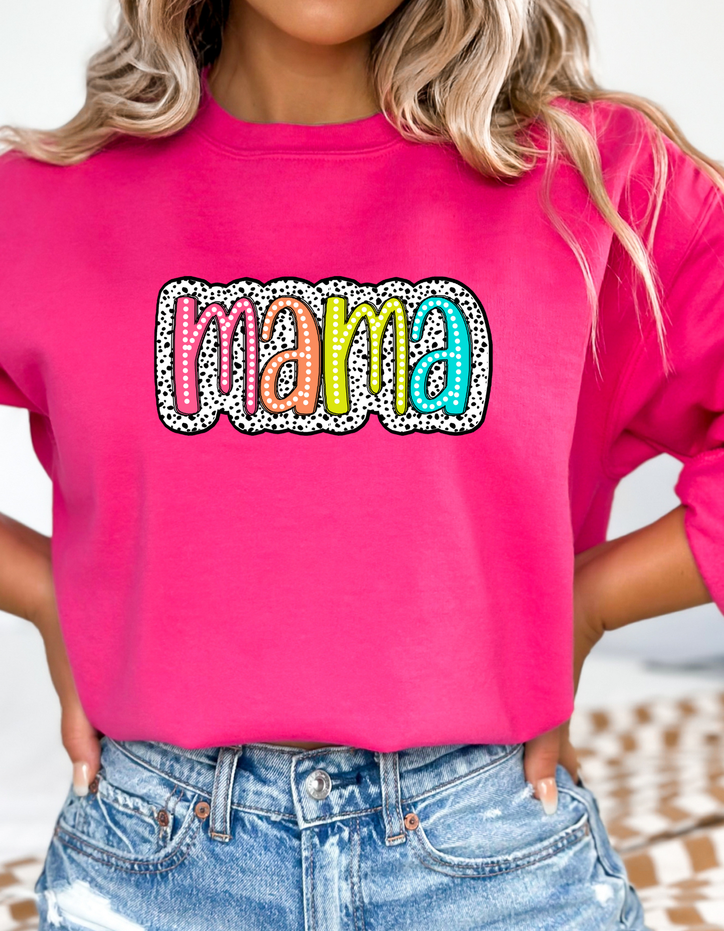 Mama colorful  DTF and Sublimation Transfer