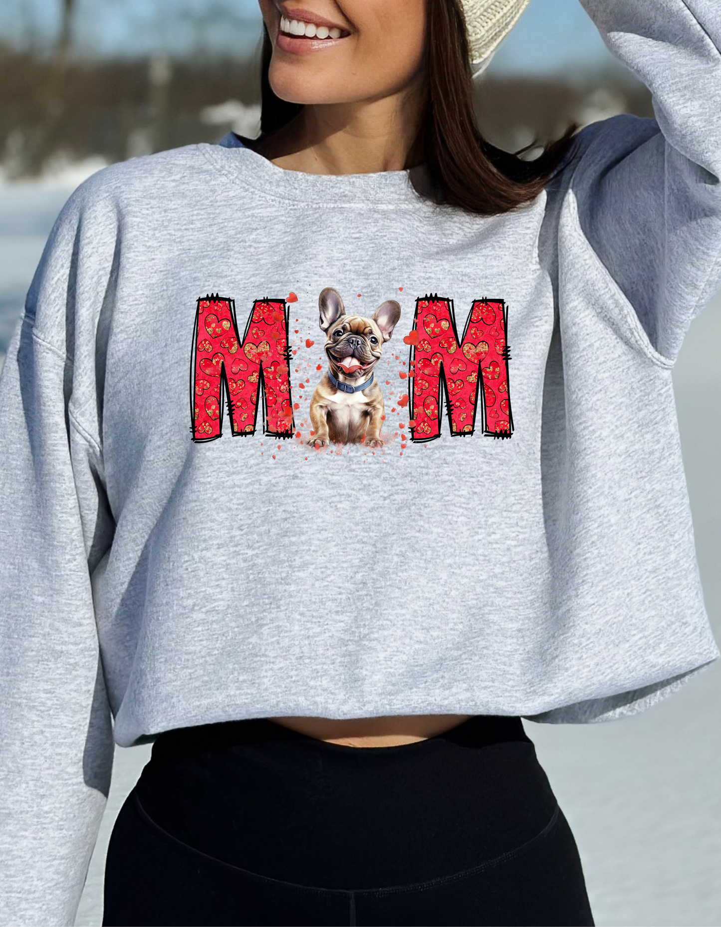 Valentine Dog Mom Custom DTF or Sublimation transfer