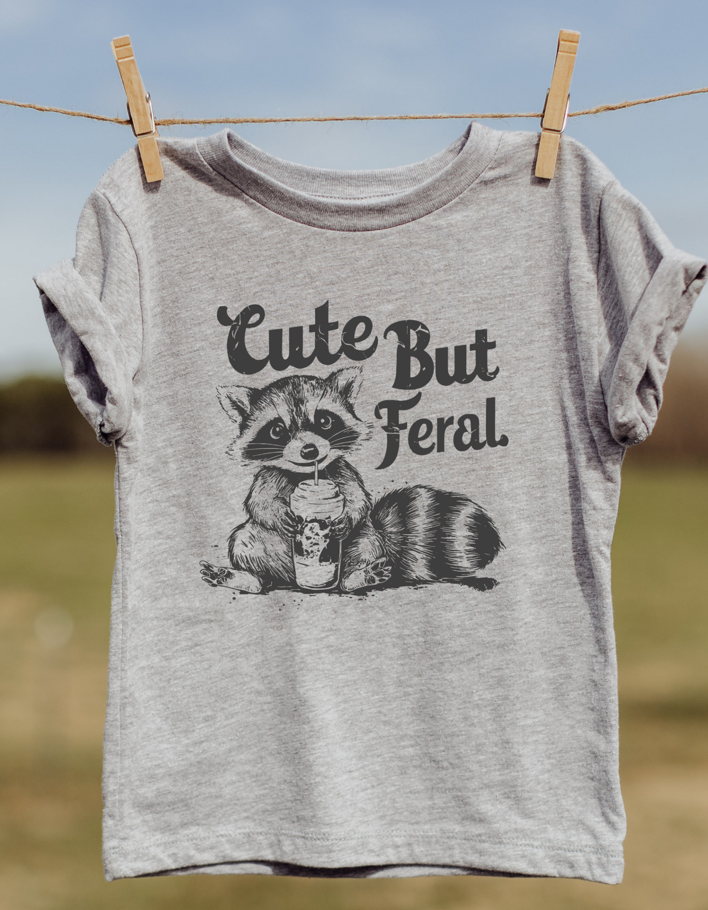 Cute but feral DTF and Sublimation Transfer