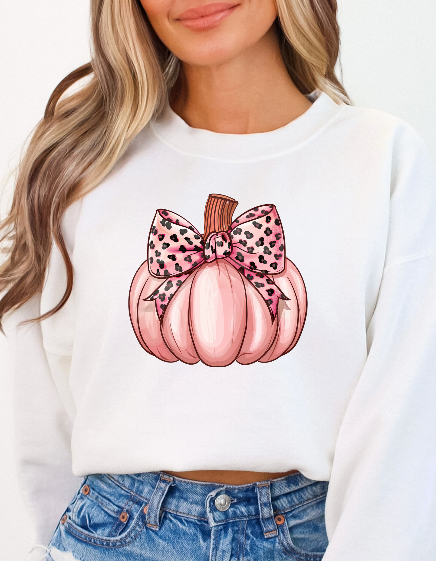 Pink Pumpkin DTF Transfer