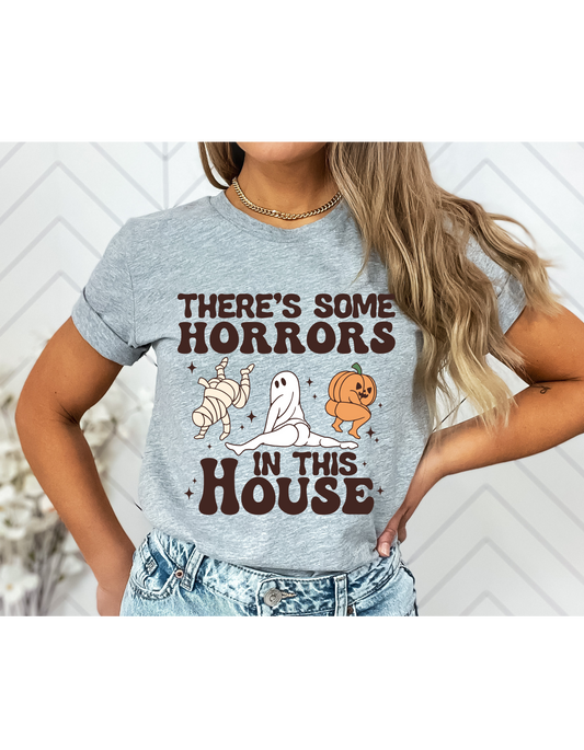 Halloween Horrors in this house DTF and Sublimation Transfer