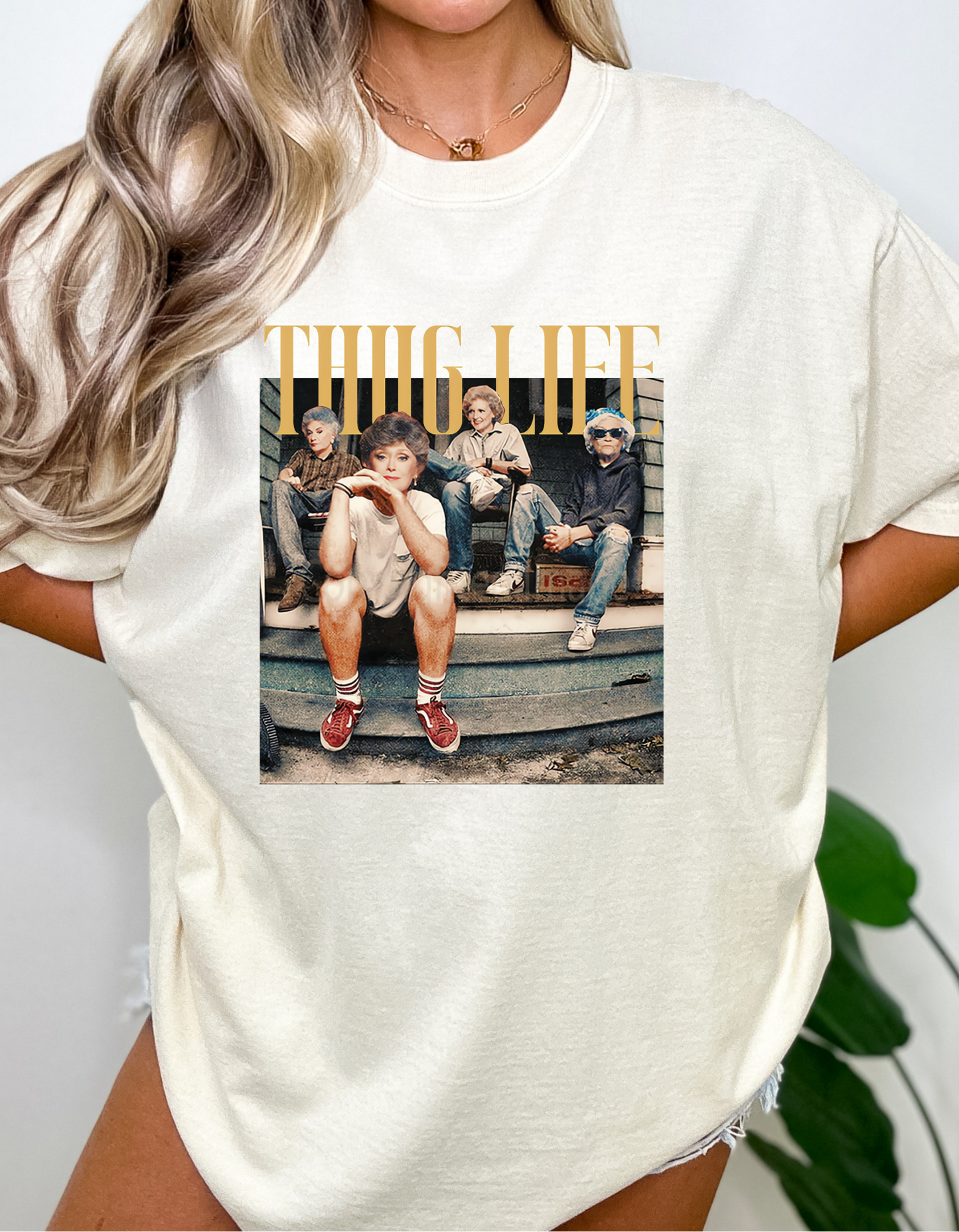 Thug Life Golden Girls DTF and Sublimation Transfer