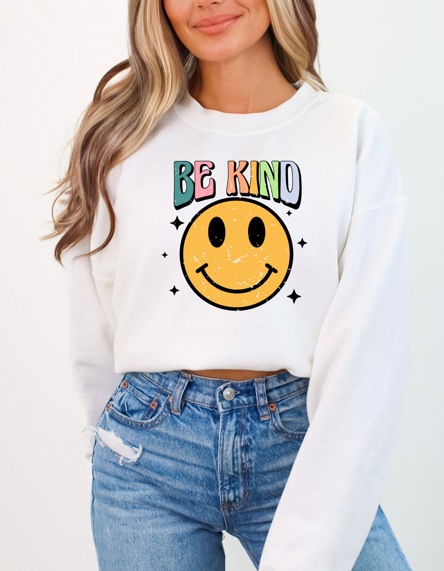 Be Kind Smiley DTF and Sublimation Transfer