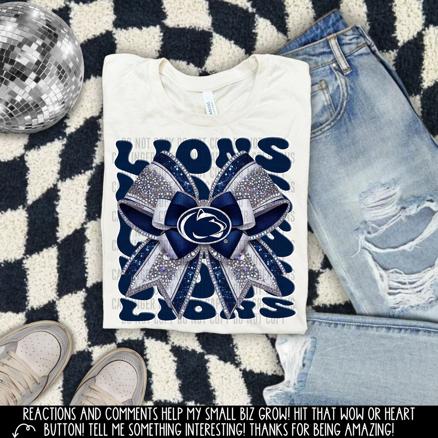 Bow Lions DTF and Sublimation Transfer